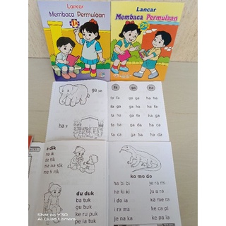 Buku Membaca anak TK dan SD klas 1 Lancar
