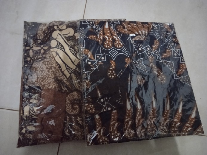 Premium Best Seller Modern Batik Pria Lengan Panjang Bagus Mahal Terbaru Murah Solo Jawa Kondangan.