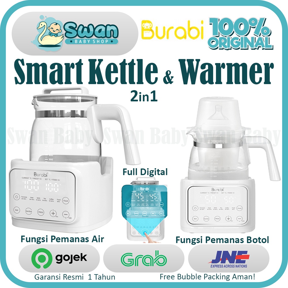 Burabi Kettle / Burabi Warmer / Burabi Smart Electric Kettle / Pemanas