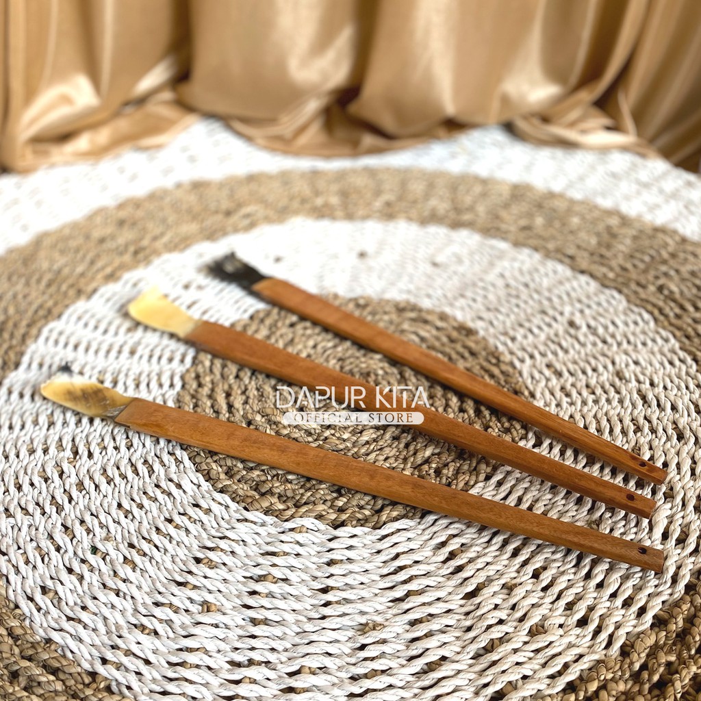 Penggaruk Punggung bahan kayu dan tanduk kambing! Kuat Tidak Mudah Patah-5