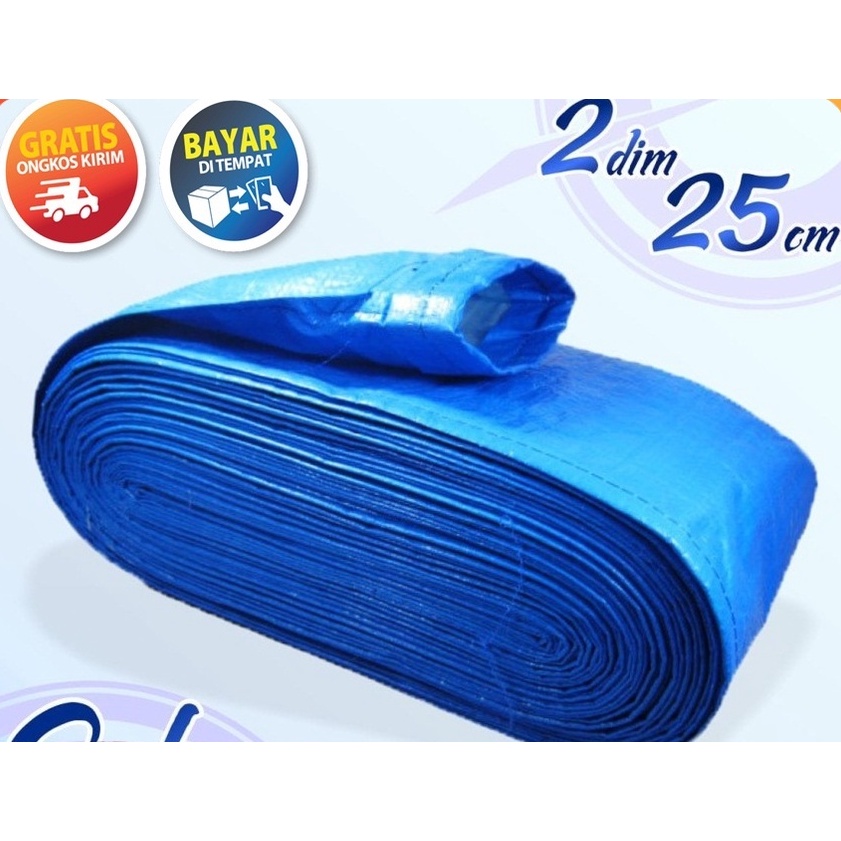Selang Terpal Plastik 2 dim / 13 cm ( 25 meter)
