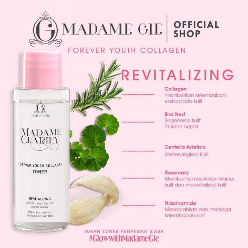 MADAME GIE Madame Clarify Face Toner - Skin Care Pelembab