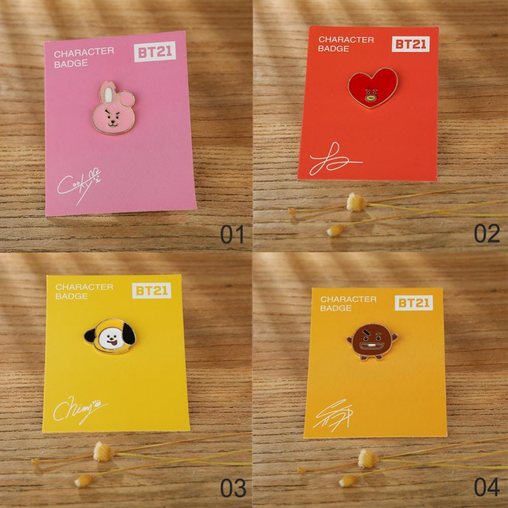 Timekey Gantungan Kuncihandphone Desain Kartun KPOP BTS BT21 TATA CHIMMY COOKY O7U7