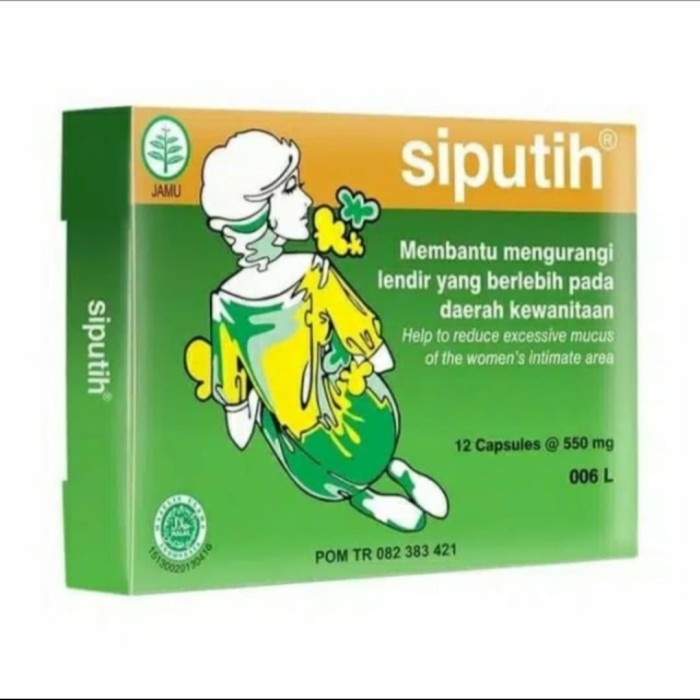 

Obat Herbal Tradisional Alami Natural Jamu Keputihan SIPUTIH Kapsul