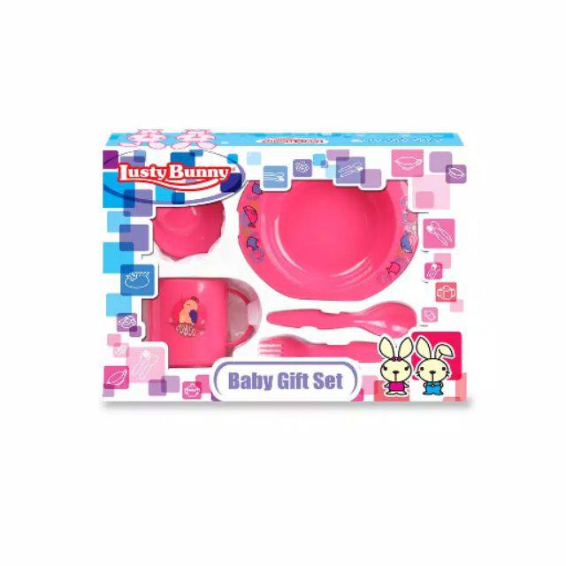 LUSTY BUNNY FEEDING SET ISI 5PCS MEDIUM / FEEDING SET