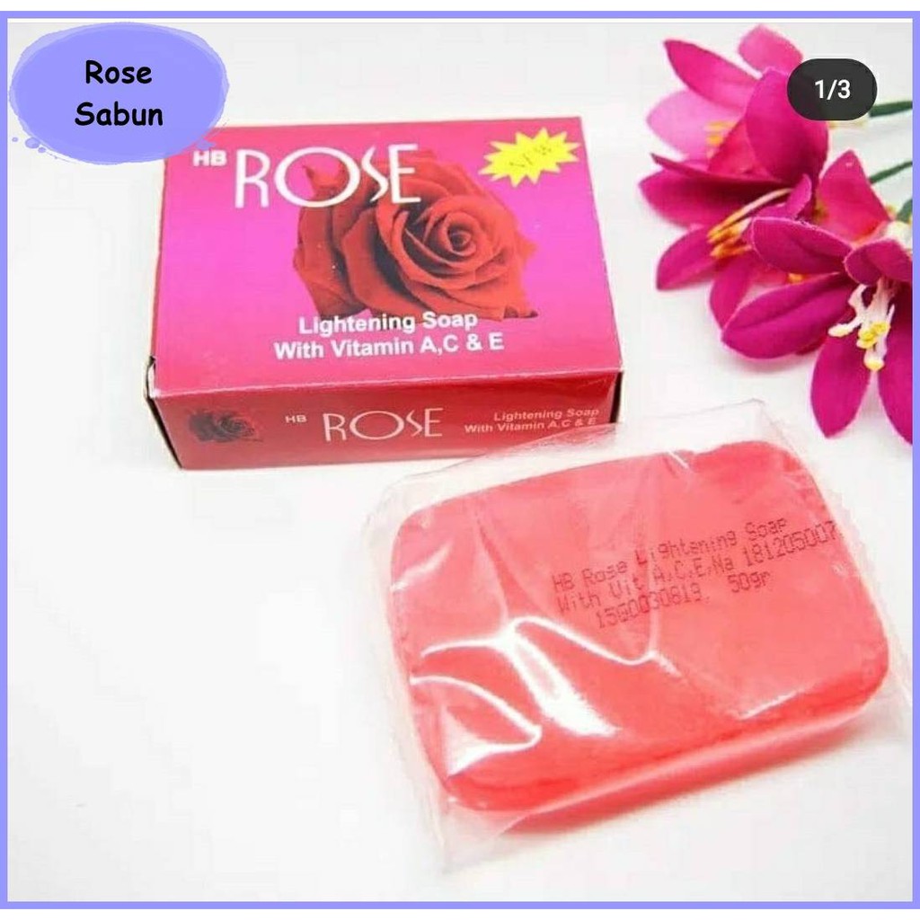 Cream Rose siang / malam / sabun / toner