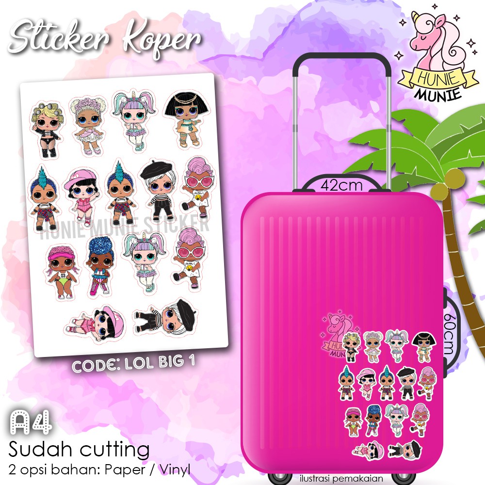 Sticker Koper - LOL Surprise BIG #1 Stiker