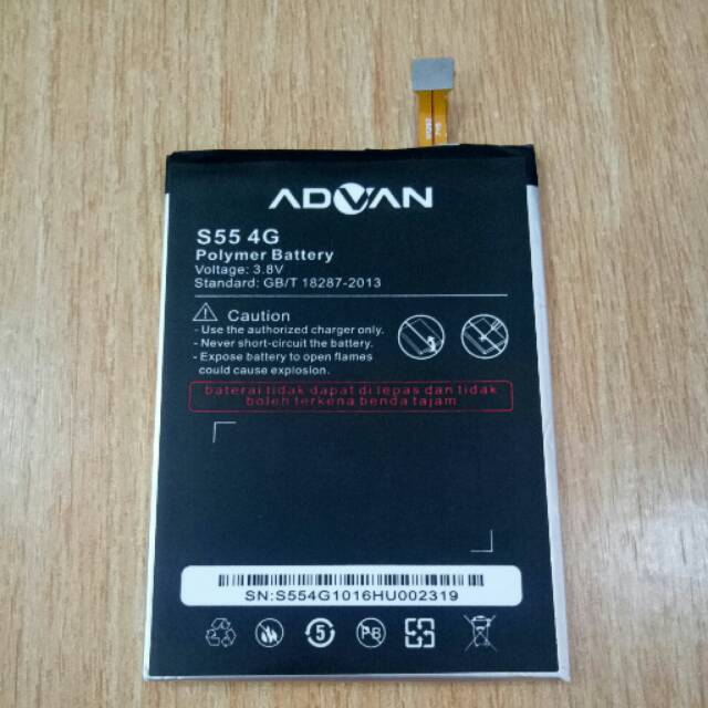 Baterai original Advan S55 4G