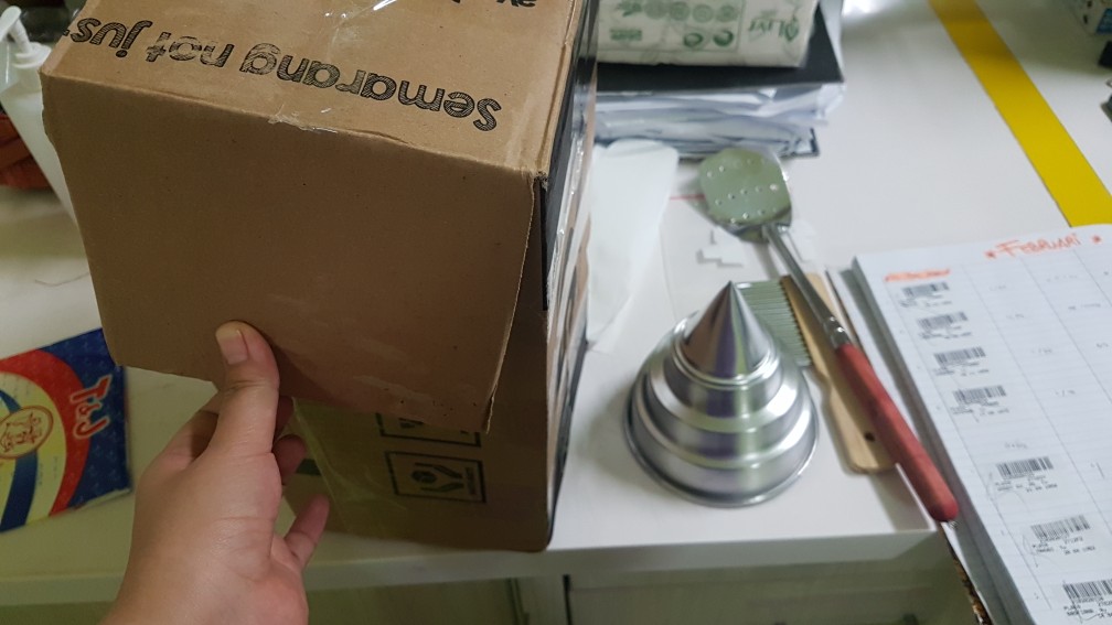 Pisau Acar Stainless Gagang Kayu Dan Plastik