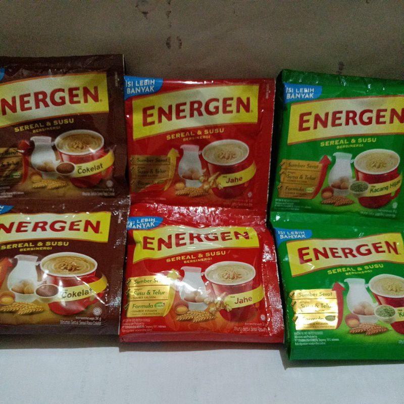 

Energen sereal & susu (10 sashet)