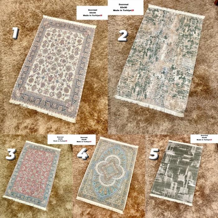 Keset Turki 60x90 / Keset Import Murah Mewah Minimalis Doormat Hiasan Best Seller