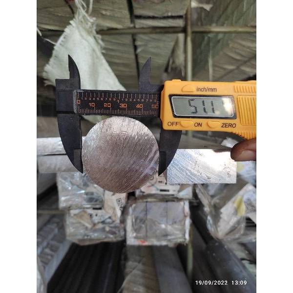 AS DURAL ALUMINIUM DIAMETER 50MM / 2 INCH ALUMUNIUM PEJAL