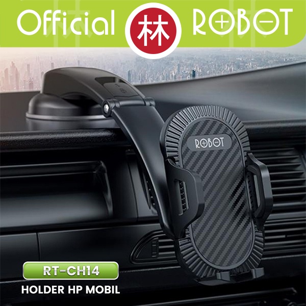 ROBOT RT-CH14 Suction Cup Automatic Lock Universal Car Holder