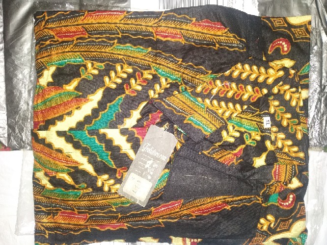 Grosir Trolistore Kemeja Batik Pria Motif Baron Kukup Pjg Lengan Panjang Seragam Batik Cowok Pria
