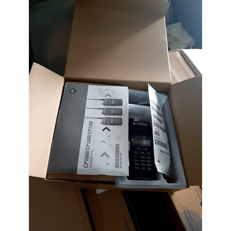 Ht Motorola CP 1660 Frekuensi Uhf Low Band atau Frekuensi 350Mhz Kondisi Bekas