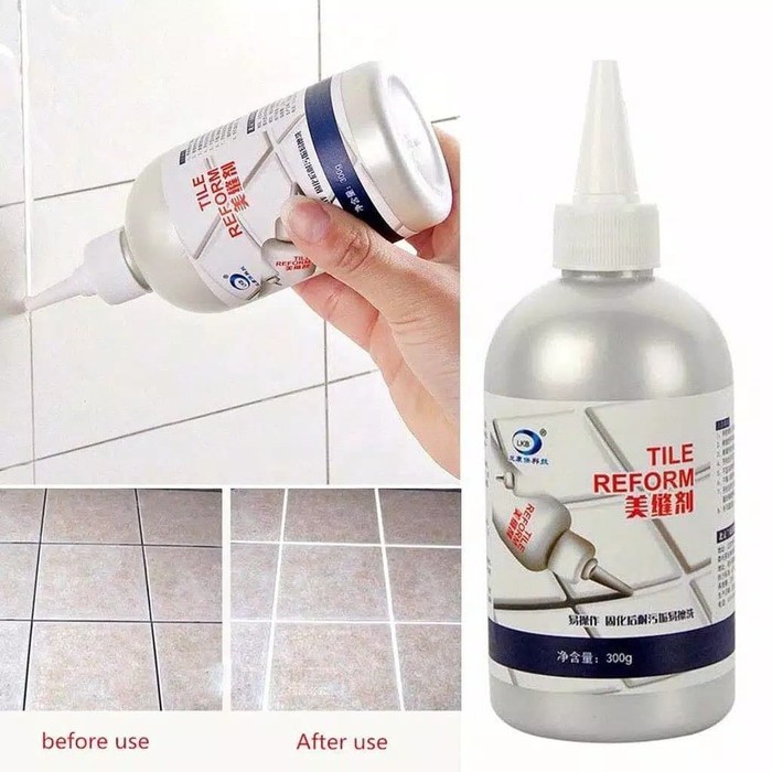 Tile Reform 280ml Cairan Pengisi Celah Nat Keramik Anti Jamur Lantai