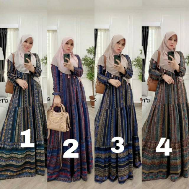 Rindu dress ori by dlovera || busana muslim || Gamiis