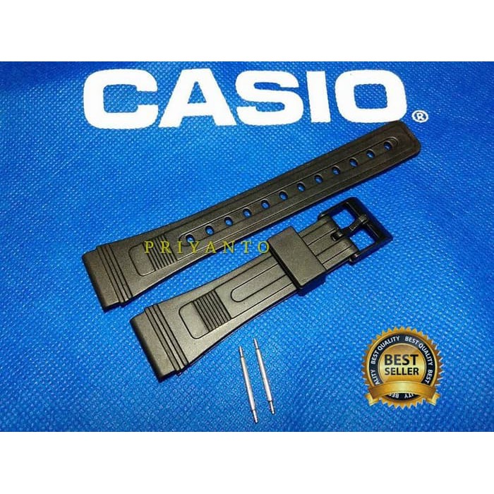 Tali jam tangan strap karet casio calculator ca W-720 W-721W-20 W-85