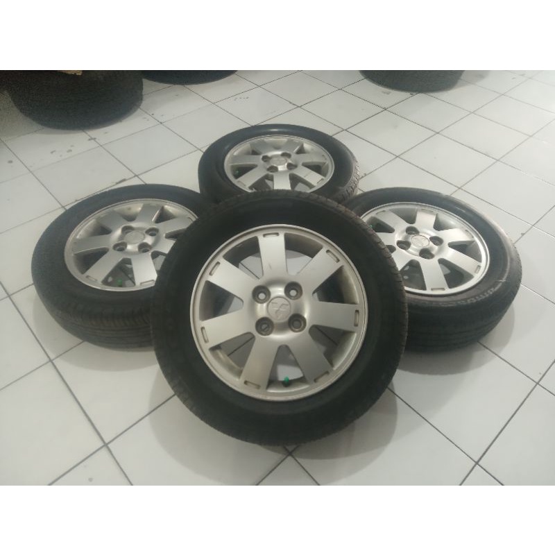 velg mobil bekas ring 14 plus ban 175 65 copotan mirage