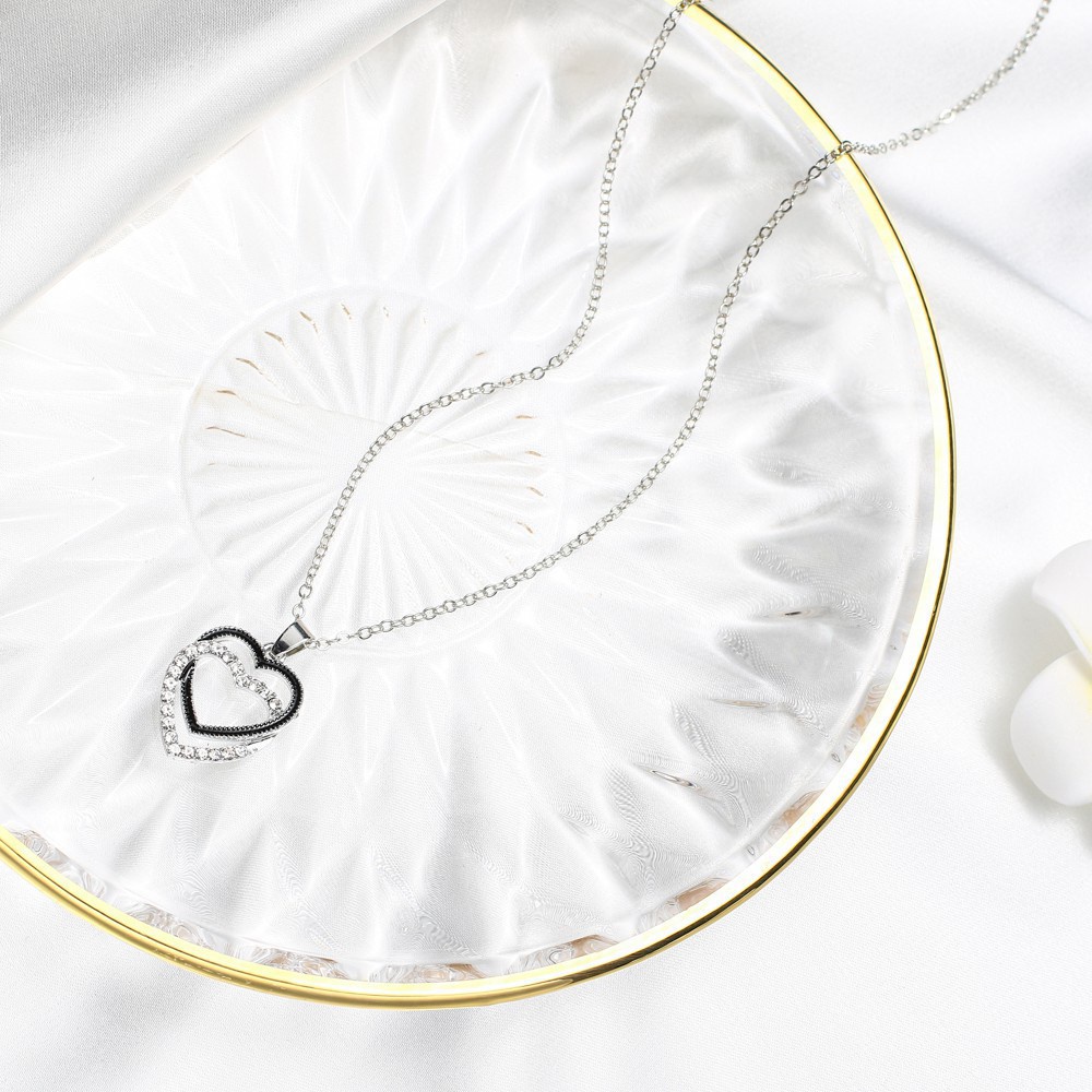 COD Kalung Titanium Wanita Mewah Korea Xuping Anti Karat Fashion Dewasa L58