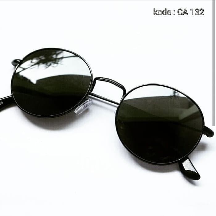 Kacamata Oval ( Korea Design ) Lensa Hitam 132CA