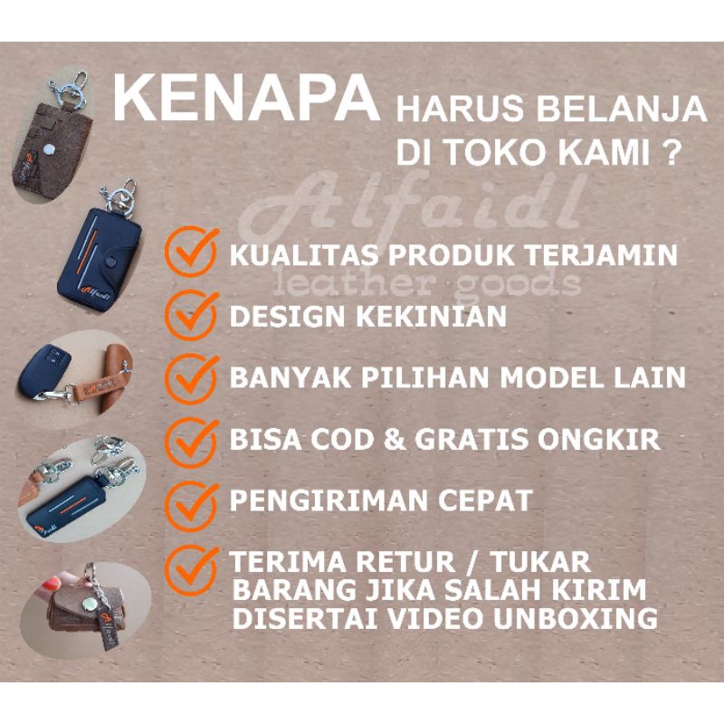 TERLARIS Dompet STNK MOBIL/MOTOR Gantungan Kunci STNK MOBIL/MOTOR Dompet Kunci MOBIL/MOTOR Original Alfaidl