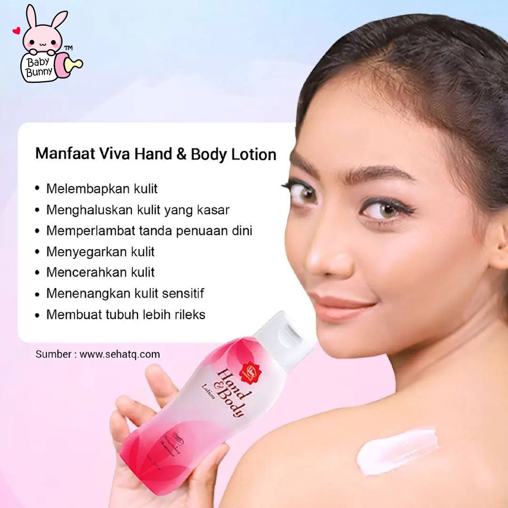 ❤ BELIA ❤ Viva Hand &amp; Body Lotion 100ml BPOM Halal