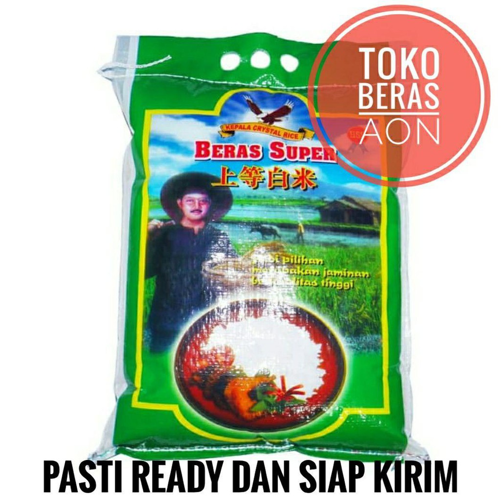 

Beras 10 KG cap TANI