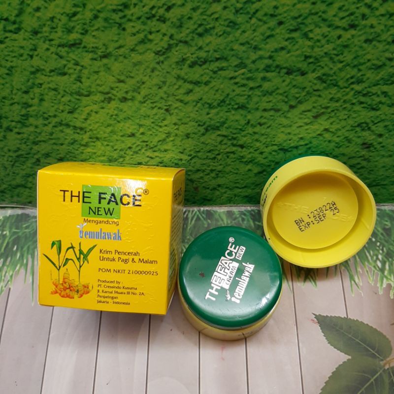 CREAM TEMULAWAK THE FACE 2IN1 BPOM