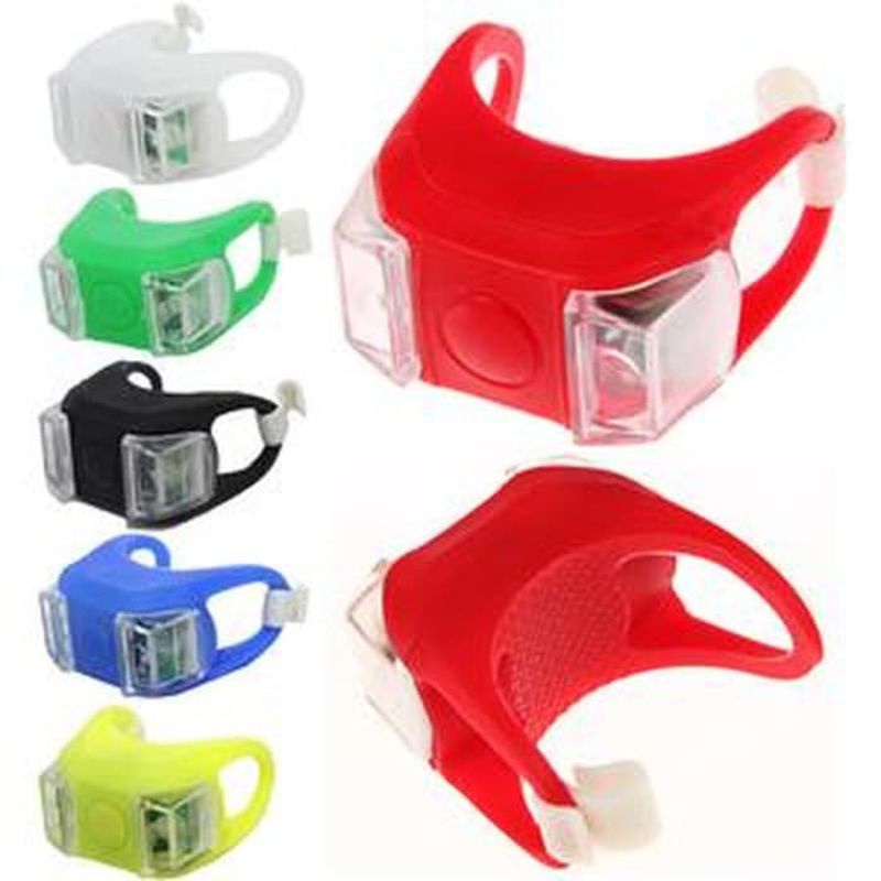 0Lampu Sepeda LED Strobo Depan / Belakang