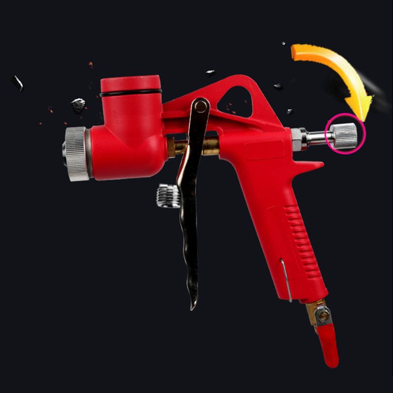 Mary Air Hopper Spray Gun Dengan 3 Nozzle Untuk Cat Dinding / Taman / Pertanian