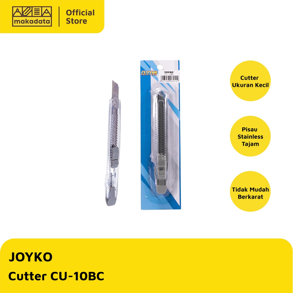 

CUTTER JOYKO CU-10BC UKURAN KECIL (1 PCS) MURAH