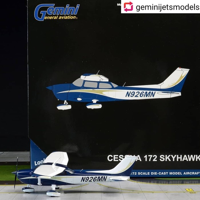 Diecast Cessna 172 Skyhawk Gemini Jets
