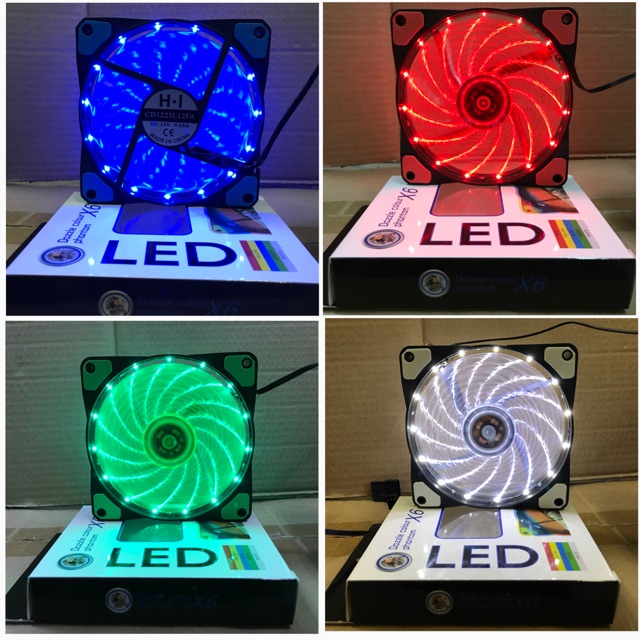 FAN Casing LED X6 Dazzle Colour Phantom pop