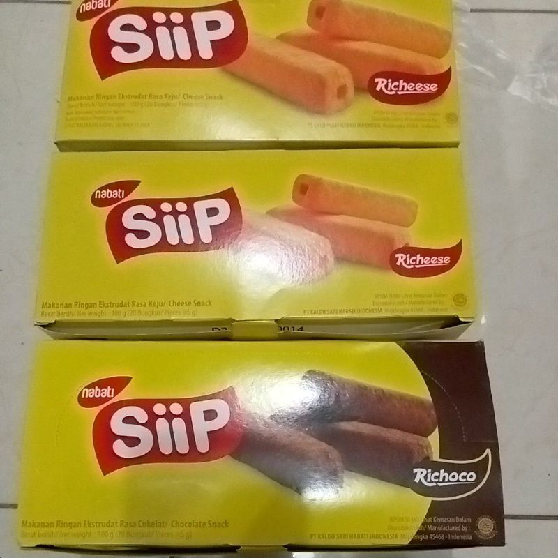 Nabati Siip 500 kemasan box isi 20pcs