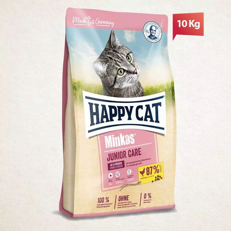 happy cat minkas junior care 10kg FRESHPACK