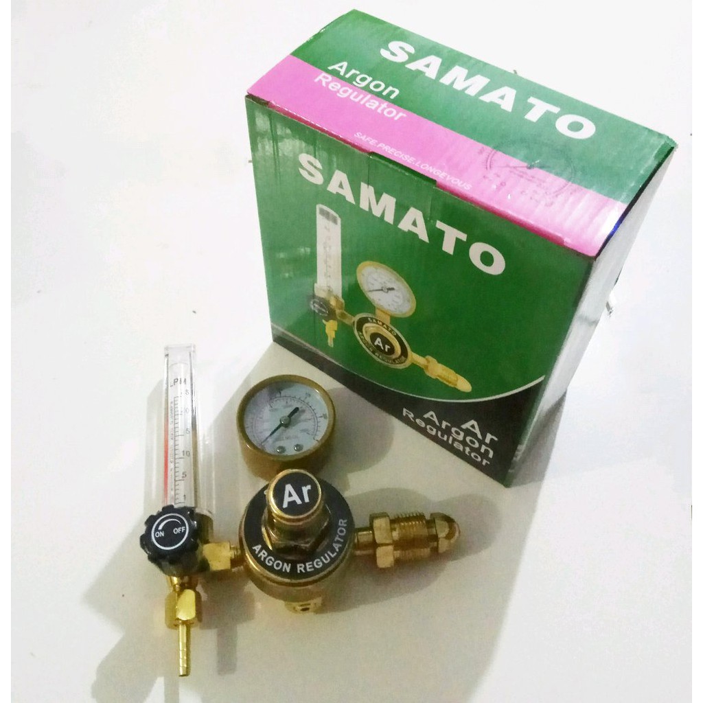 Samato Regulator Argon Regulator Argon Murah