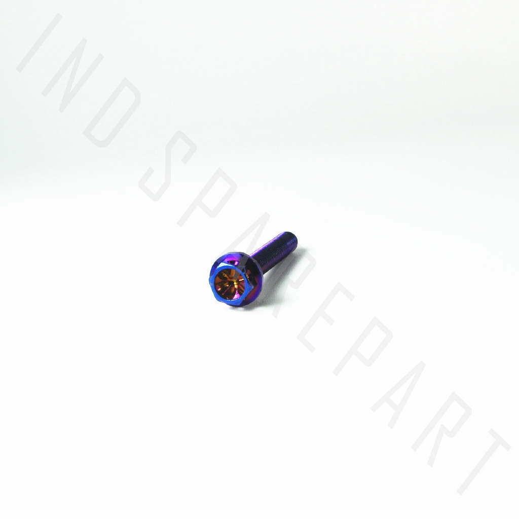 Baut-Baud Probolt-Pro Bolt Flower Biru-Blue M8x55-8x55-8 x 55 Drat 12