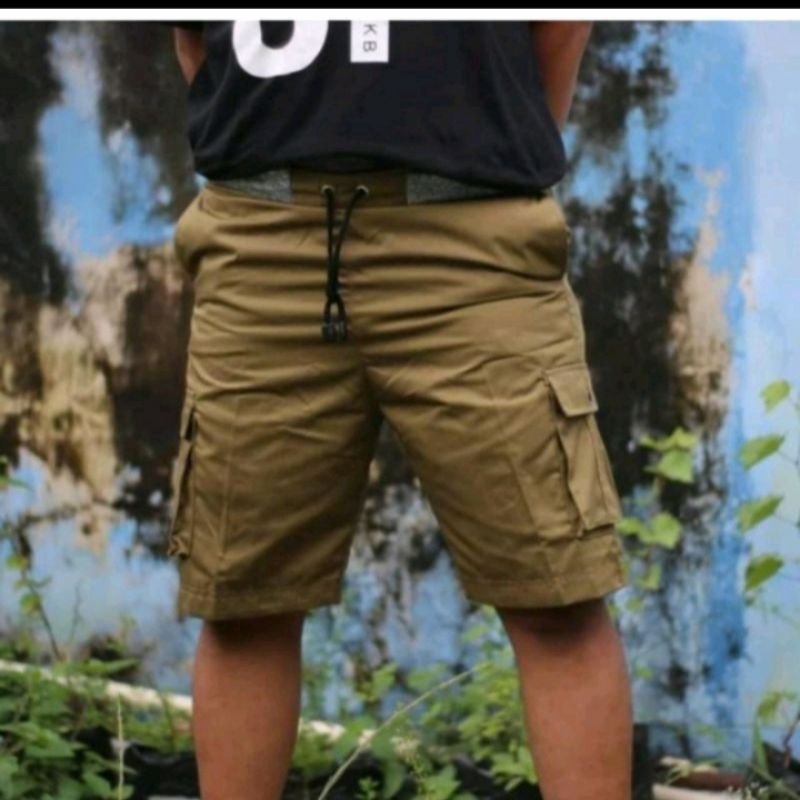 CELANA CARGO/KOMPOL PENDEK PRIA SIZE 27 SAMPAI 36 PREMIUM DAPAT 4PCS