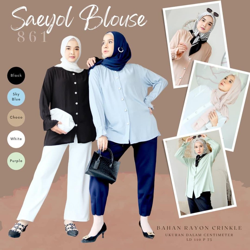 SAEYOL BLOUSE / ATASAN / PAKAIAN WANITA