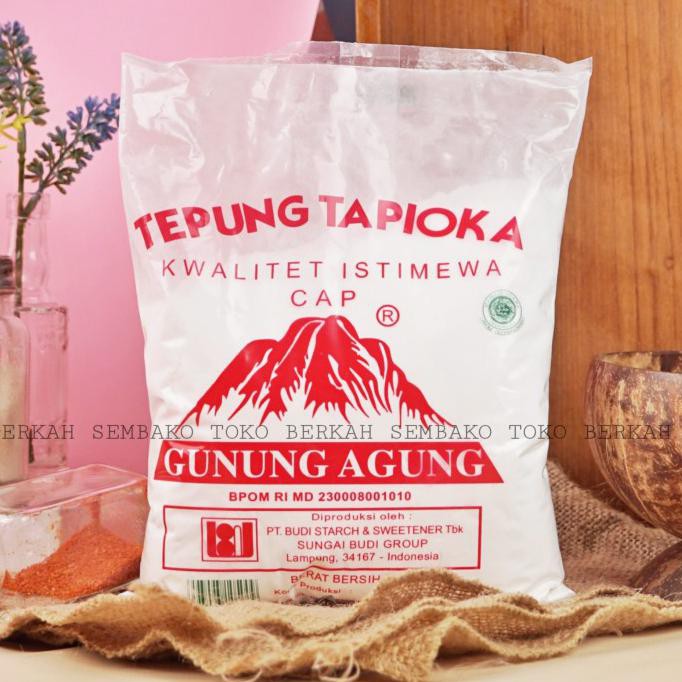 

Diskon Tepung Tapioka Cap Gunung Agung 500 gram / Tapioca Flour Big Sale