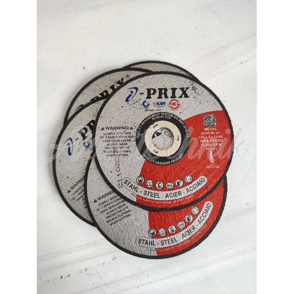 Cutting disc I-PRIX 4" / Batu gerinda potong I PRIX 105×3mm / I PRIX 4inch