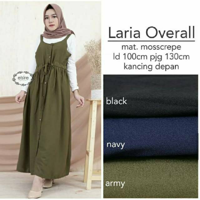 GR KORA OVERALL MOSCREPE BERKUALITAS