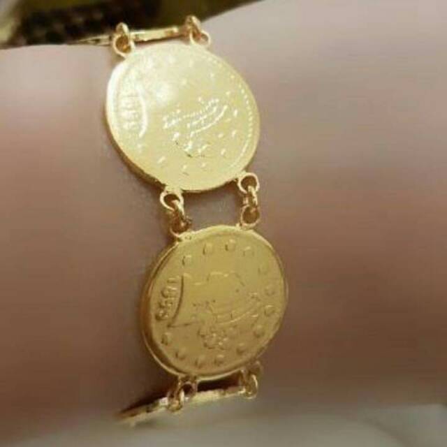 Gelang coin mas penang