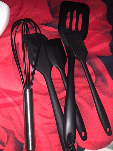 Set Alat Masak Silicone (isi 5 Pcs) / Spatula / Sutil Silikon Food