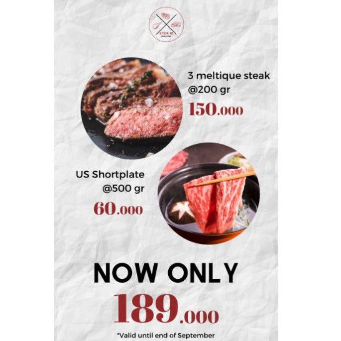 

Steak Wagyu Beef Frozen Paket Tenderloin Ribeye Sirloin