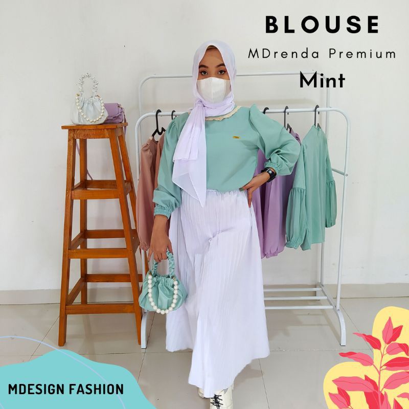 BLOUSE premium MDrenda ala Imas fahriaty