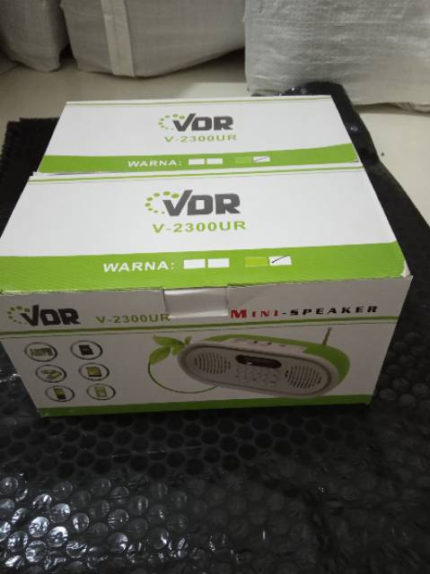 Speaker Bluetooth Portable VDR2300 Murottal Al Quran 100% ORI