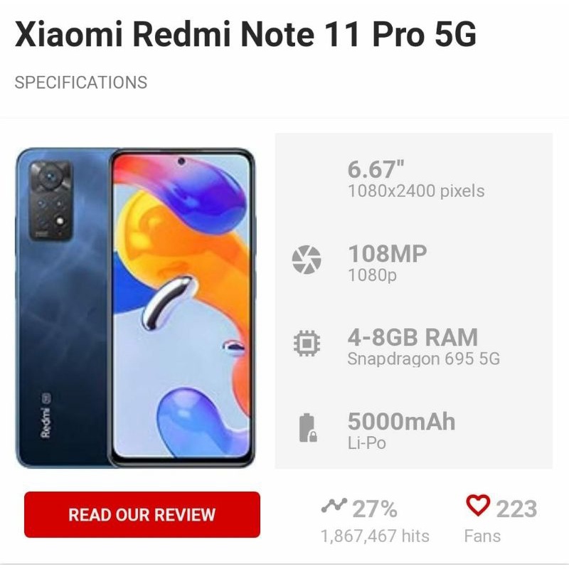 Redmi 11 T PRO 5g