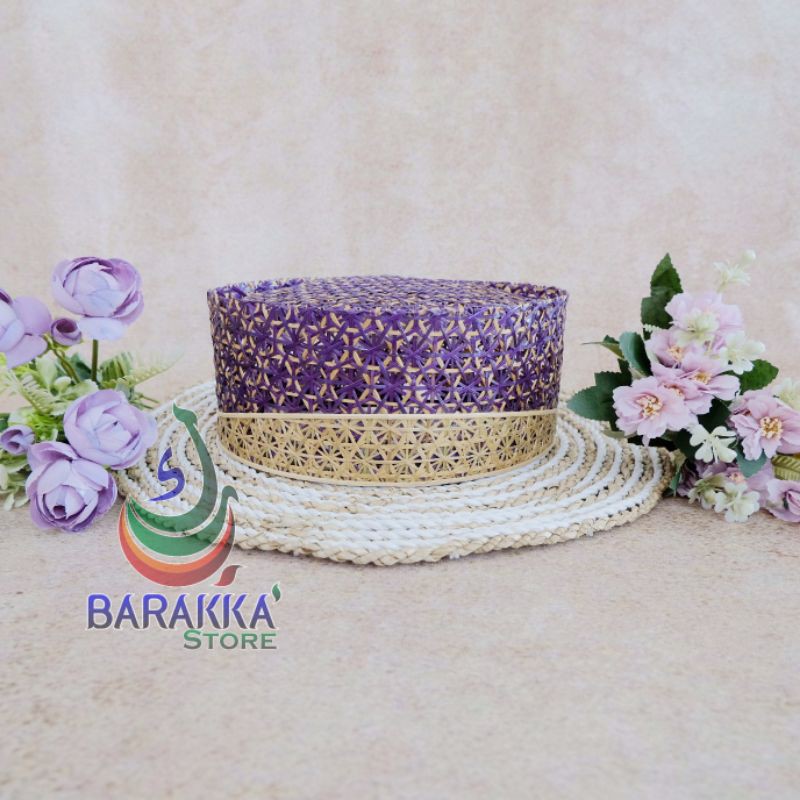 Songkok Bambu Peci Anyaman Bambu